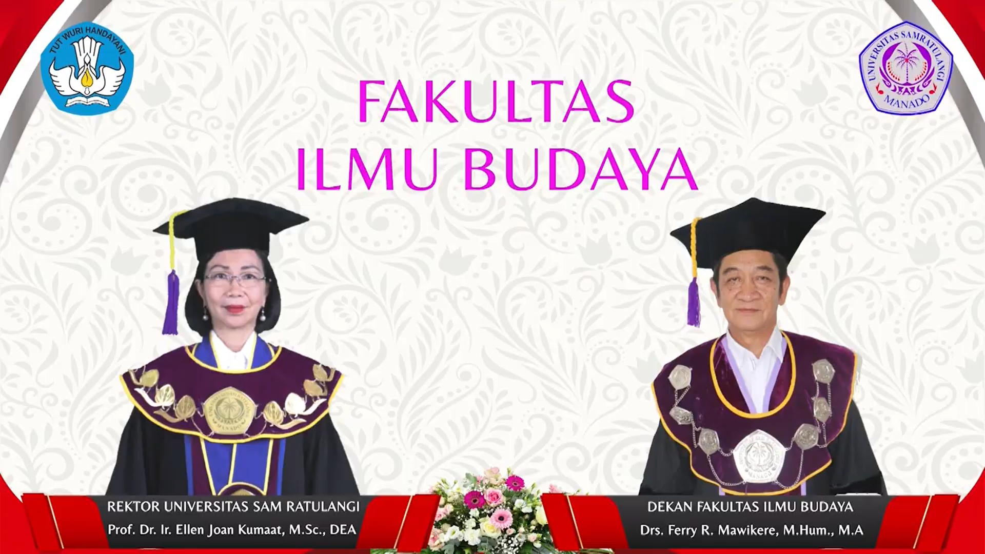 13 Mahasiswa Prodi Sastra Inggris FIB Unsrat diwisuda hari ini 20 Mei 2021